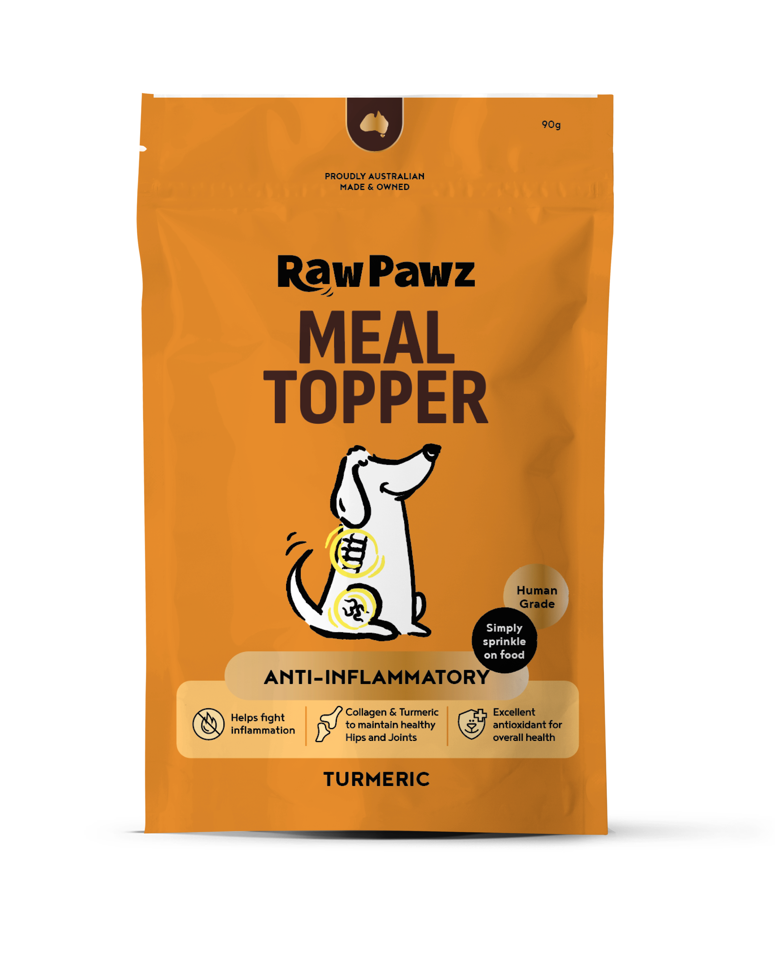Raw Pawz - 黃金姜黃營養補充粉 (抗氧化 +關節保健)